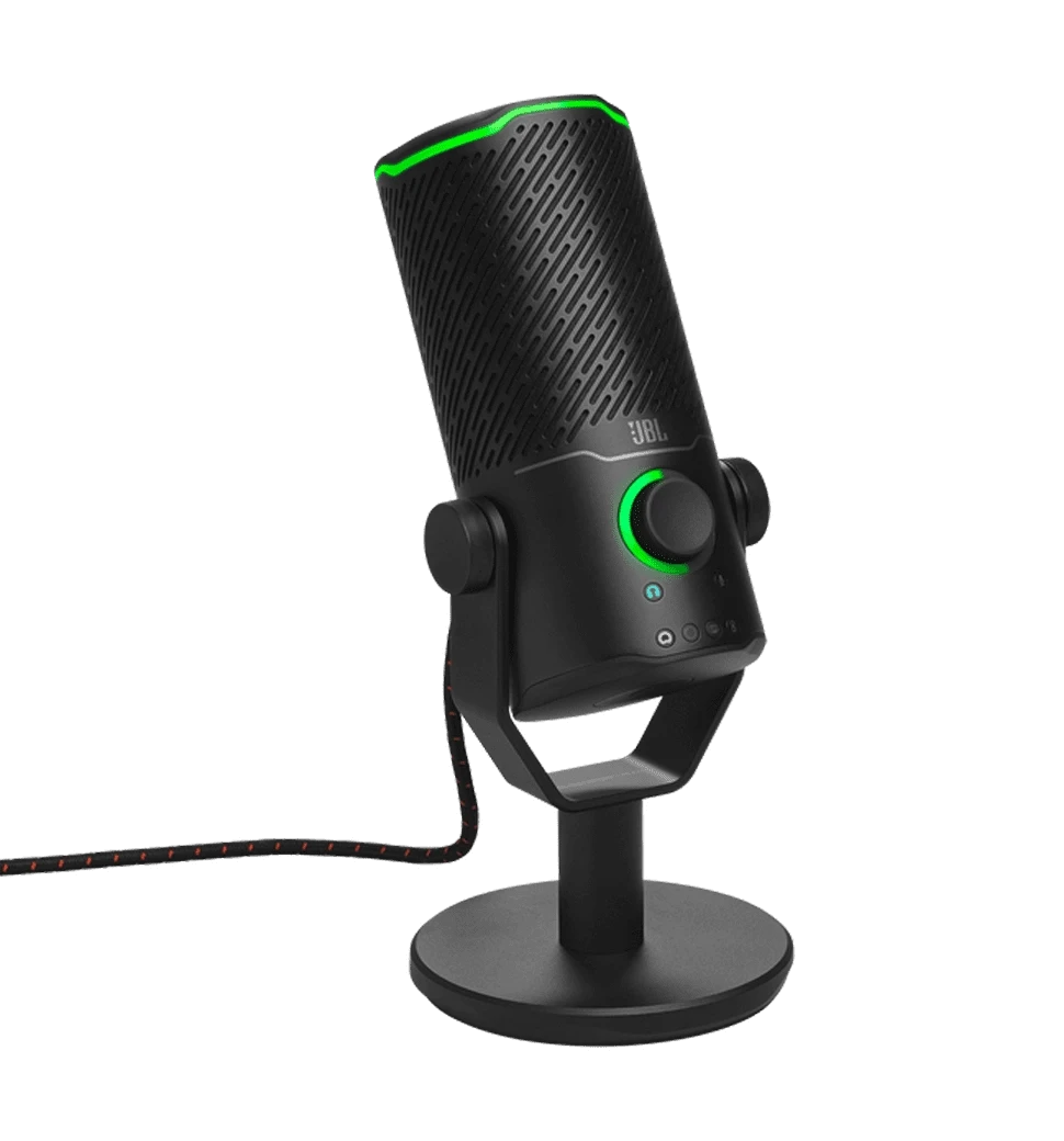 Мікрофон JBL Quantum Stream Studio Chrome (JBLSTRMSTUDIOBLK)