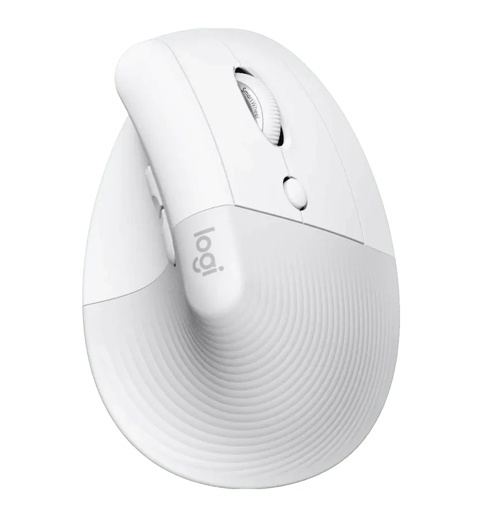 Миша LOGITECH Lift Vertical Ergonomic Mouse - OFF-WHITE/PALE GREY (910-006475)   