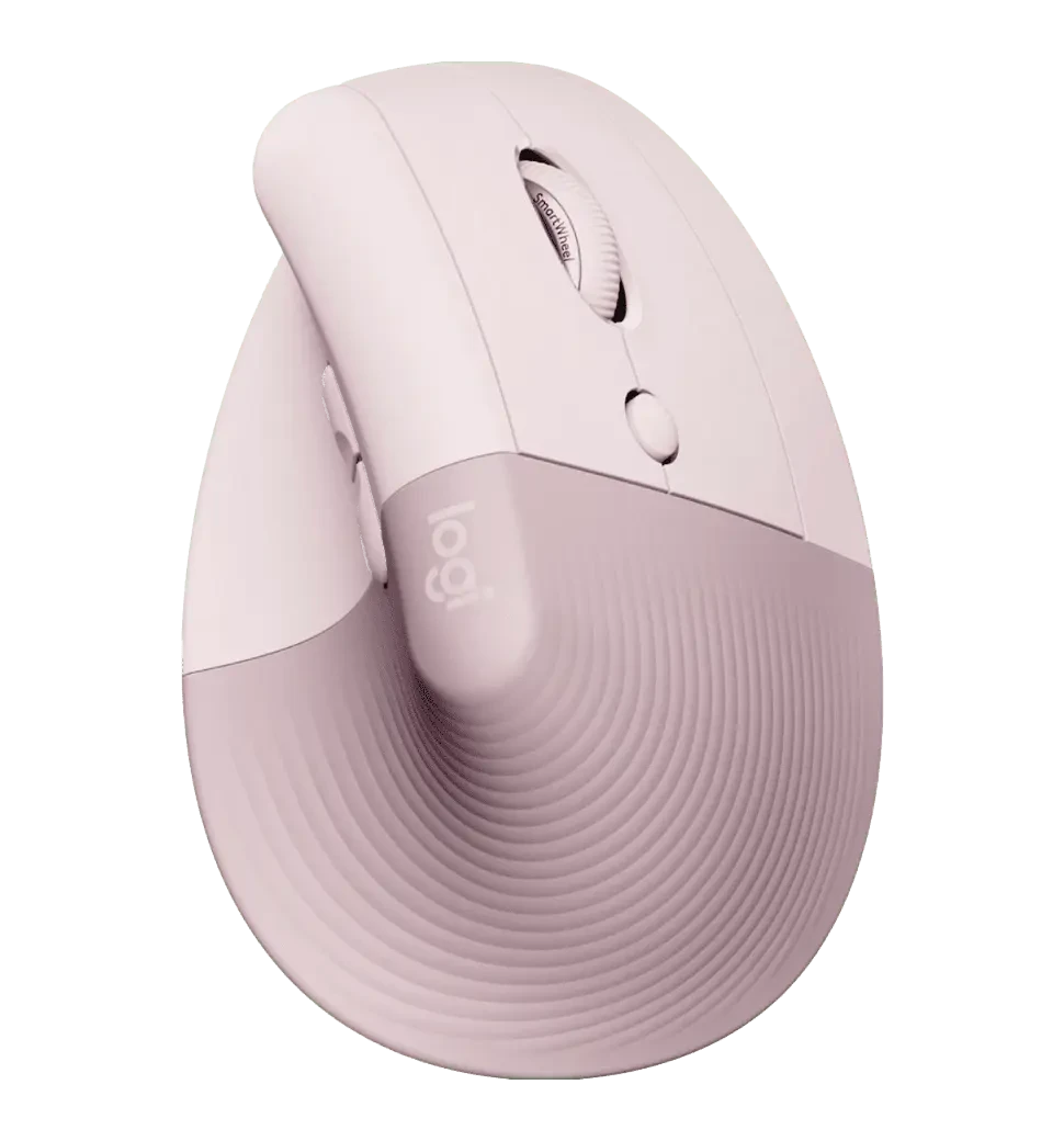 Миша LOGITECH Lift Vertical Ergonomic Mouse - ROSE/DARK ROSE (910-006478)  
