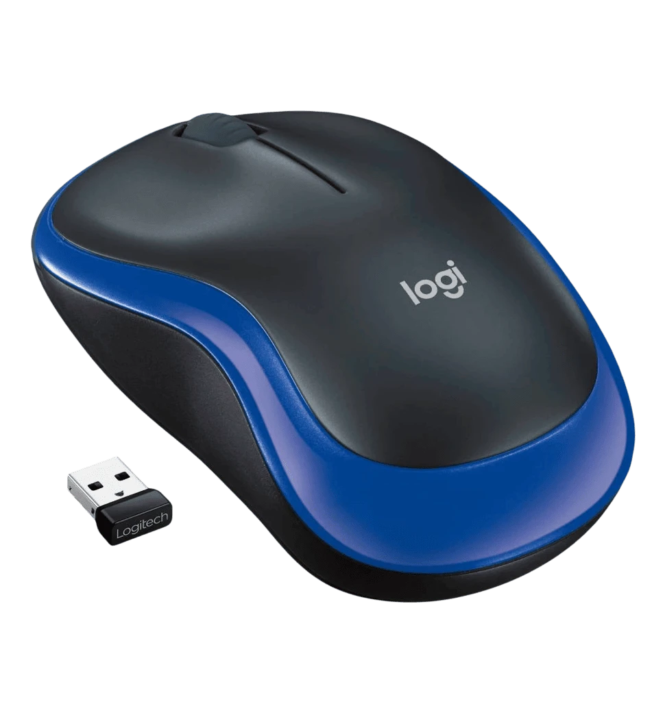 Миша LOGITECH M185 BLUE (910-002239)