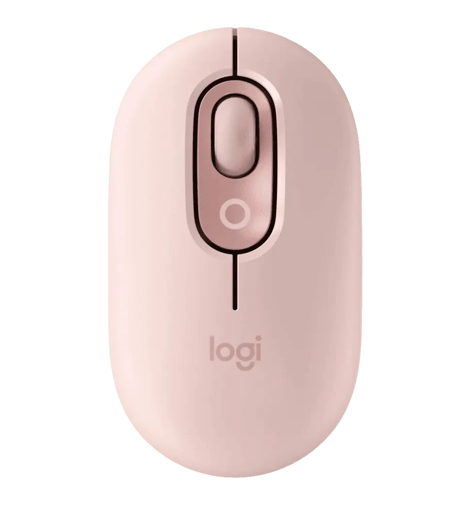 Мышь LOGITECH POP Mouse with emoji - ROSE