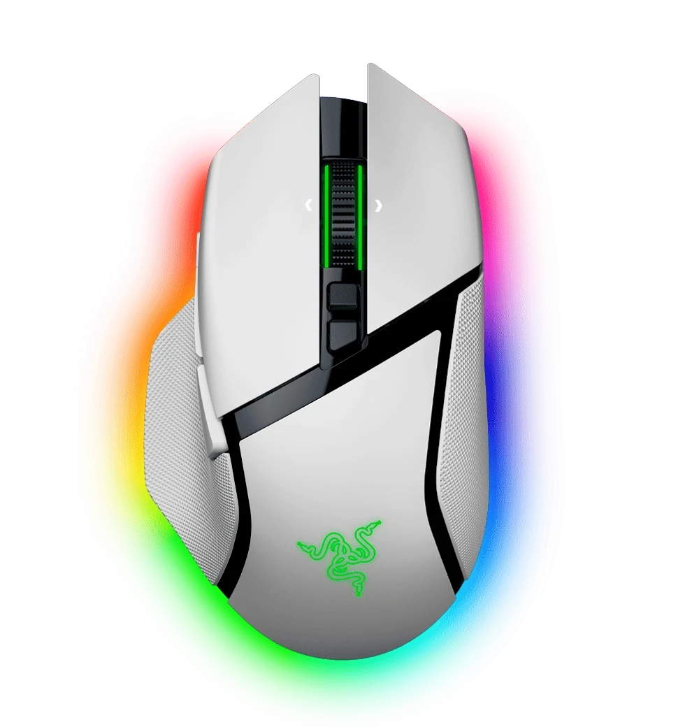 Миша RAZER Basilisk V3 PRO Wireless, 35K, white (RZ01-05240200-R3G1)