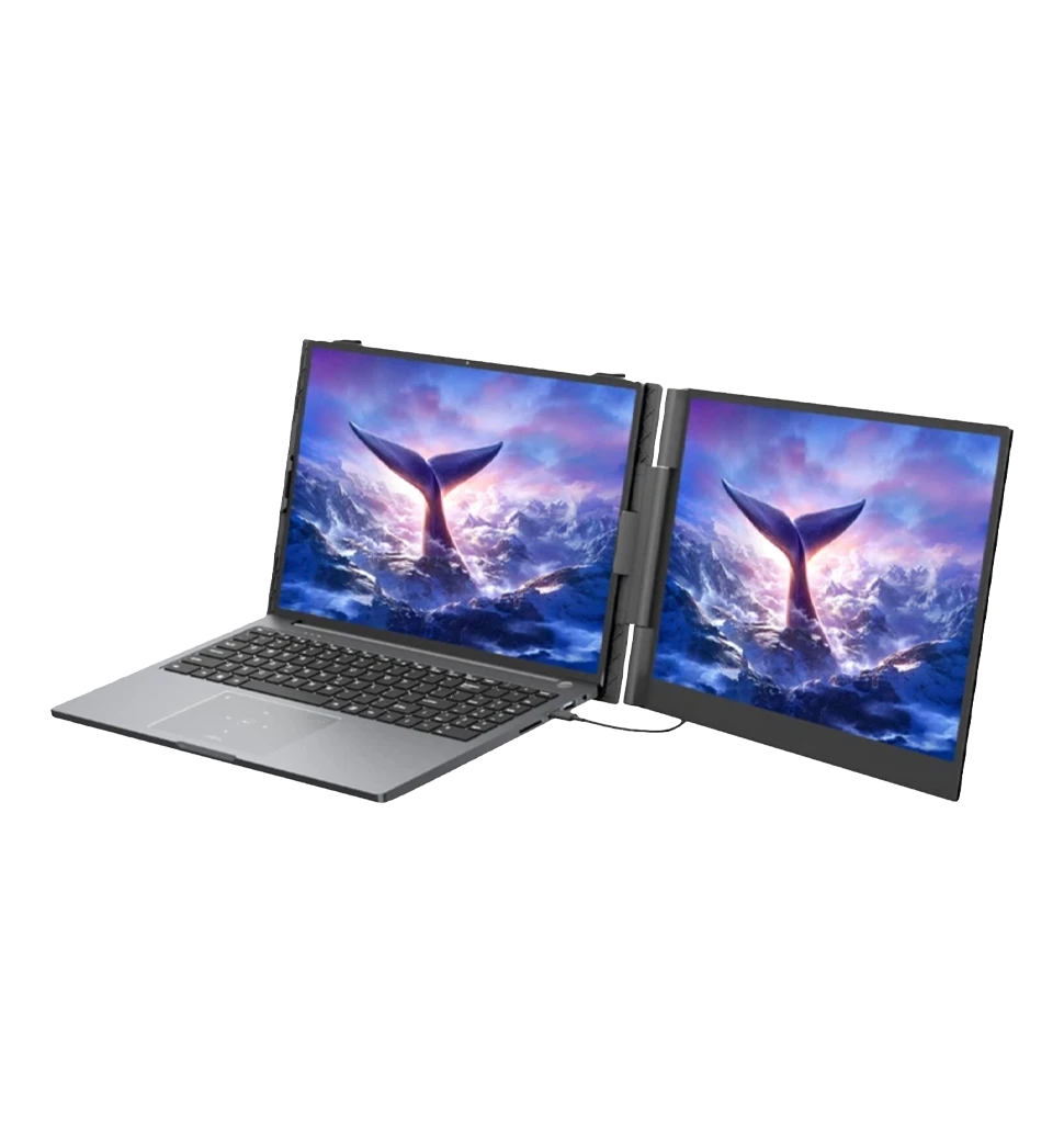 Монітор Blackview Laptop Screen Extender SCM6 14' Single Grey