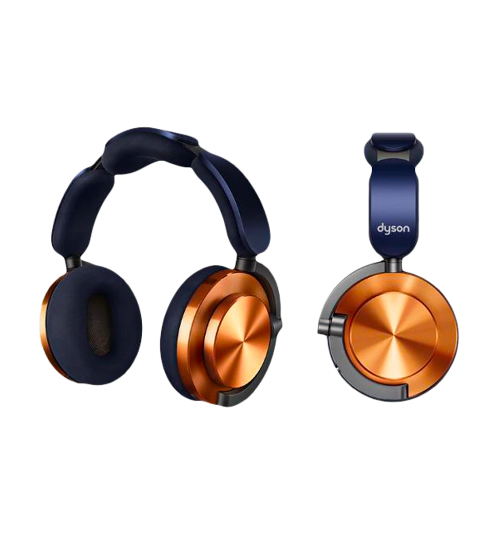 Наушники Dyson OnTrac WP02 Headphones CNC Copper/Prussian Blue (759558-01)
