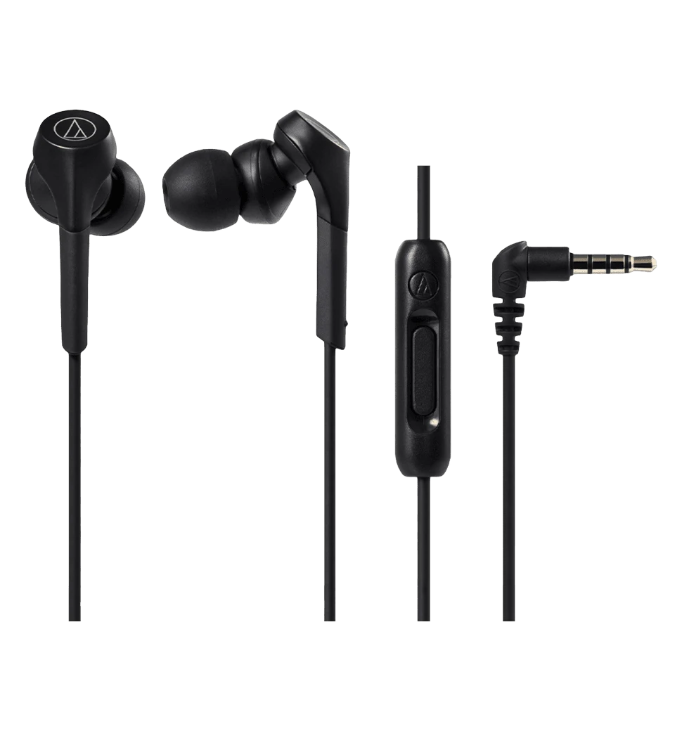 Наушники с микрофоном Audio-Technica ATH-CKS550XIS Black