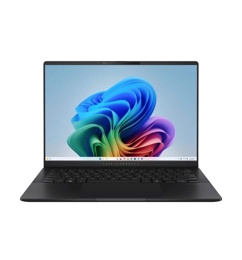 Ноутбук 14" ASUS Vivobook S 14 S5406SA-QD100 (90NB15R3-M00DT0) OLED/Intel Ultra 7 256V/16GB/F1TB/UMA/NoOS/Black