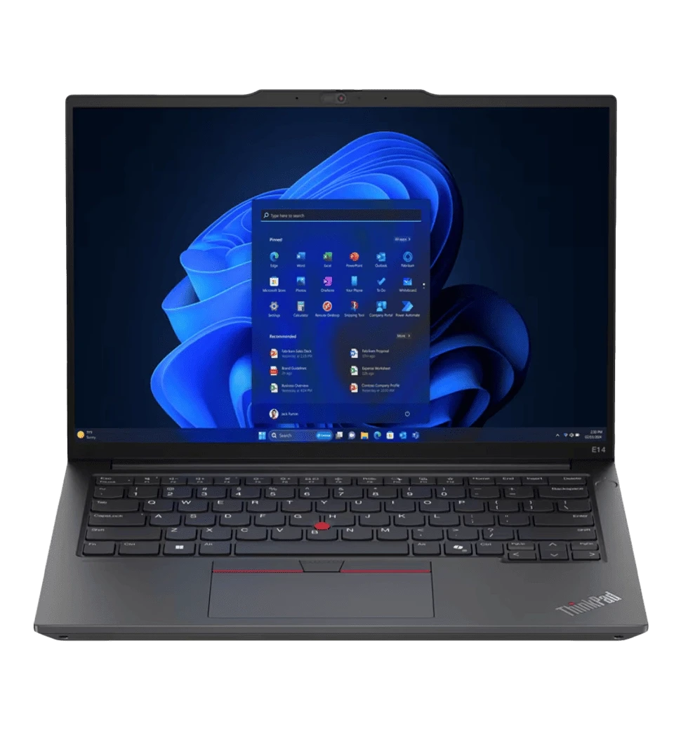 Ноутбук 14" Lenovo ThinkPad E14 Gen 6 (21M8S38L00) Intel U7-155H/32/1TB/Intel Arc/DOS/BL /Graphite b