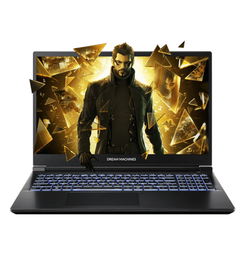 Ноутбук 15.6" Dream Machines (RG5060-15UA28) FHD IPS, Intel U9-275HX, 32GB, F2TB, NVD5060-8, DOS, чорний