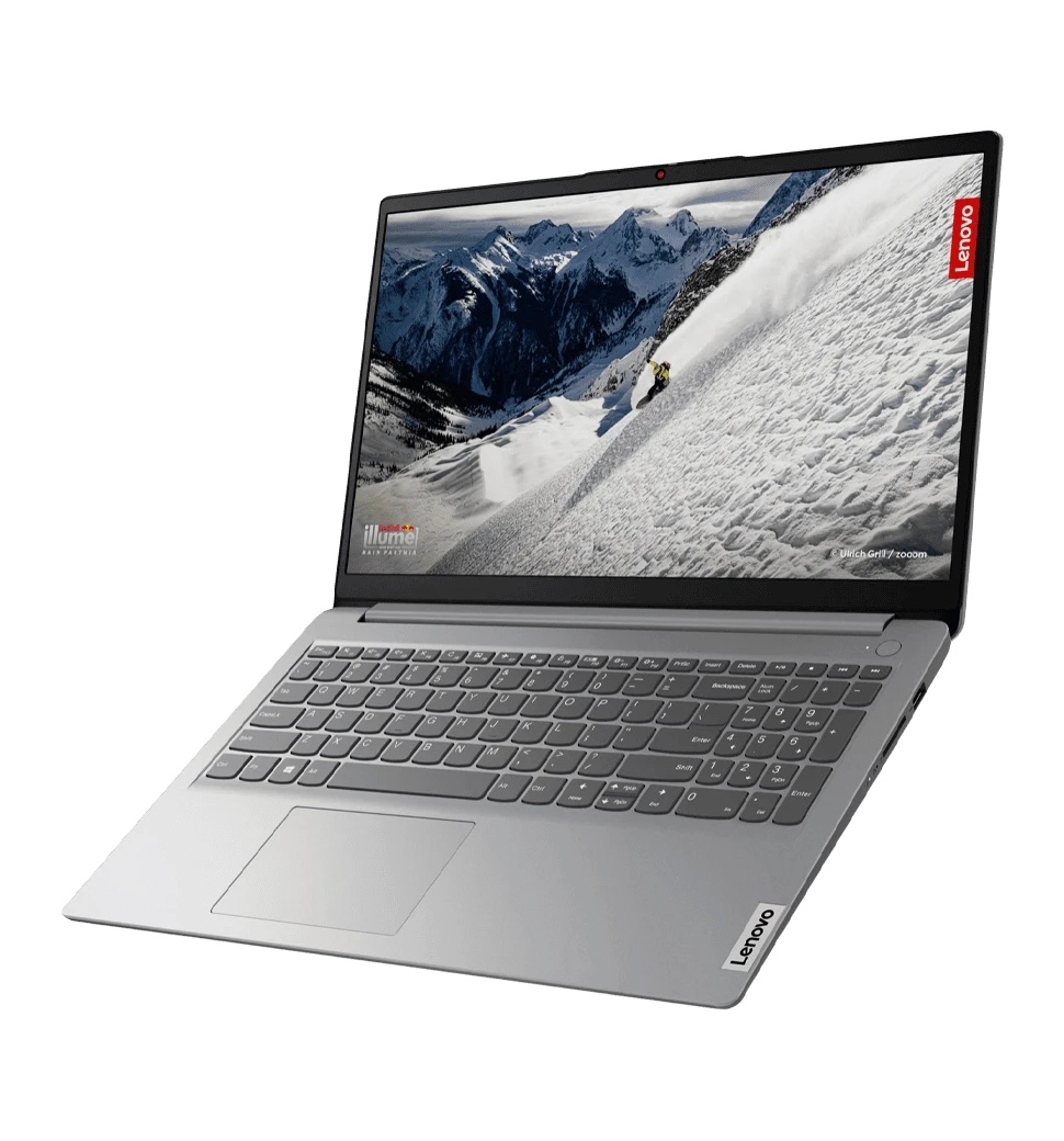 Ноутбук 15,6" Lenovo IdeaPad 1 15AMN7 (82VG00QYRA) AMD R5 7520U/16/512/UMA/DOS/Cloud grey