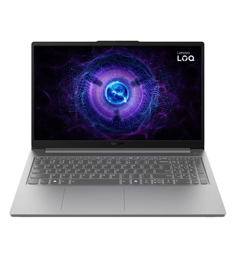 Ноутбук 15,6" Lenovo LOQ 15IAX9E (83LK004FRA) Intel i5-12450HX/16/512/RTX 3050 6GB/DOS/ Luna Grey