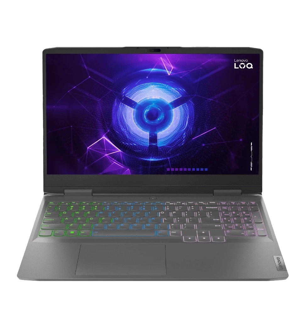 Ноутбук 15.6" LENOVO LOQ 15IAX9 (83DV00GXRA)/Intel i7-13650HX/16GB/1TB SSD/RTX4050-6GB/DOS/Grey