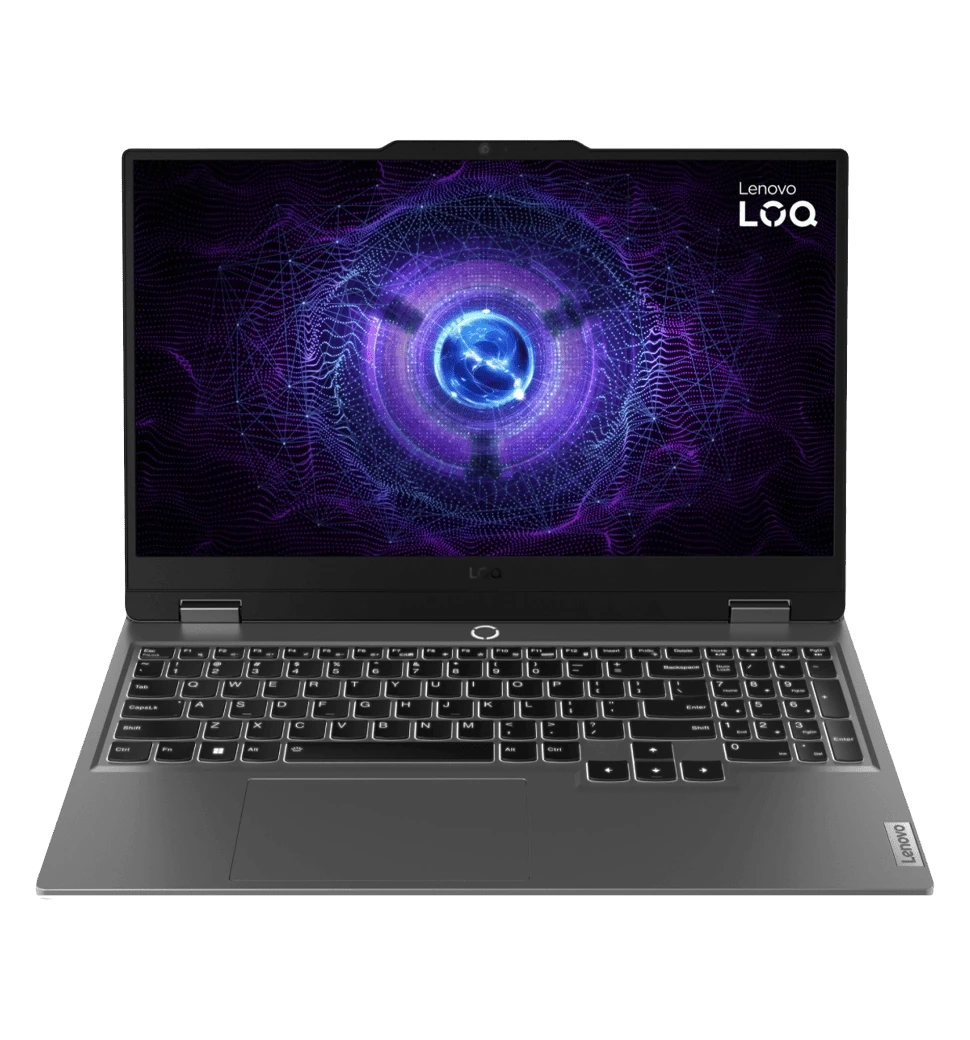 Ноутбук 15,6" Lenovo LOQ 15IRX9 (83DV00SERA) Intel i7-13650HX/32/1TB/RTX 4060 8GB/DOS/BL/Luna Grey