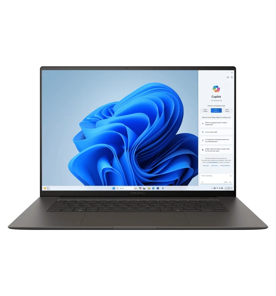 Ноутбук 16" ASUS Zenbook S 16 UM5606KA-RK016W (90NB1521-M000J0)  OLED/AMD R AI 7 350/24GB/F2TB/UMA/Win11/Gray