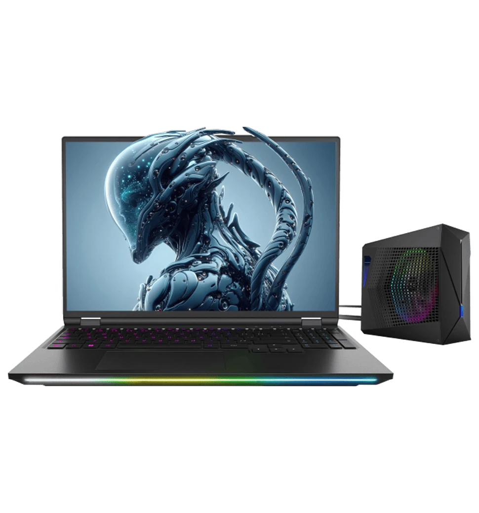 Ноутбук 16" Dream Machines (RX5090-16UA27) WQXGA, Intel U9-275HX, 32GB, F2TB, NVD5090-24, DOS, чорний