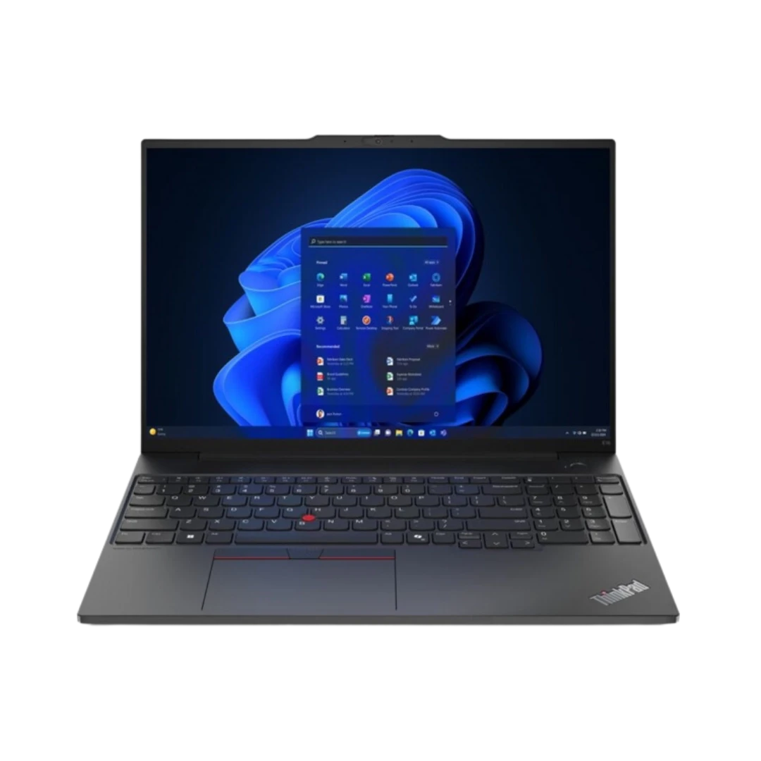 Ноутбук 16" Lenovo ThinkPad E16 AMD G2 T (21M5001TRA)/AMD R5 7535HS/32GB/1TB SSD/AMD Radeon/DOS/Blac