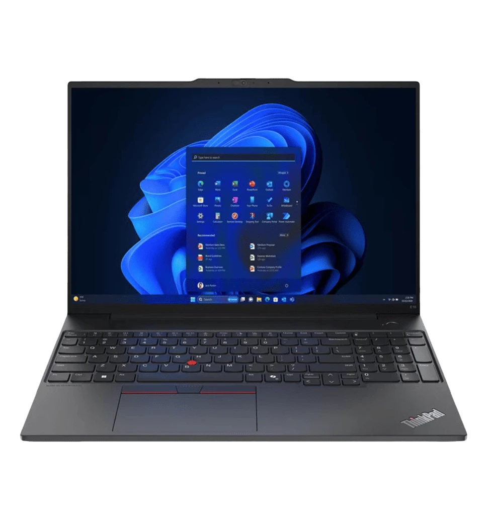 Ноутбук 16" Lenovo ThinkPad E16 Gen 2 (21M6S2BD00) AMD R7 7735HS/32/1TB/UMA/DOS/BL/Graphite black
