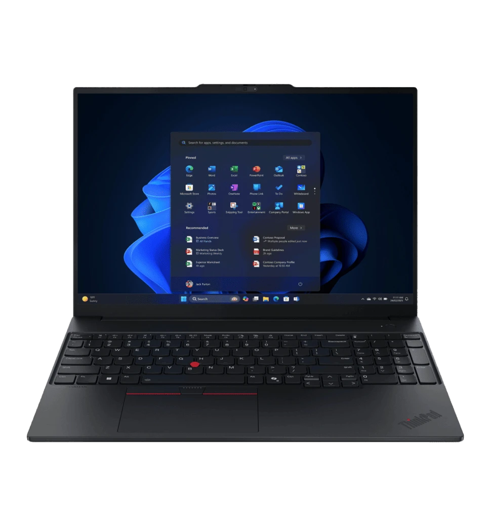 Ноутбук 16" Lenovo ThinkPad E16 Gen 3 (21TGS08K00)C7-240H/32/1TB/Intel HD/W11P/F/BL/Eclipse black