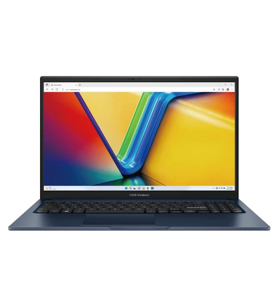 Ноутбук ASUS Vivobook 15 X1504VA-BQ3123 15.6" FHD IPS, Intel 5 120U, 16GB, F512GB, UMA, NoOS, Блакит