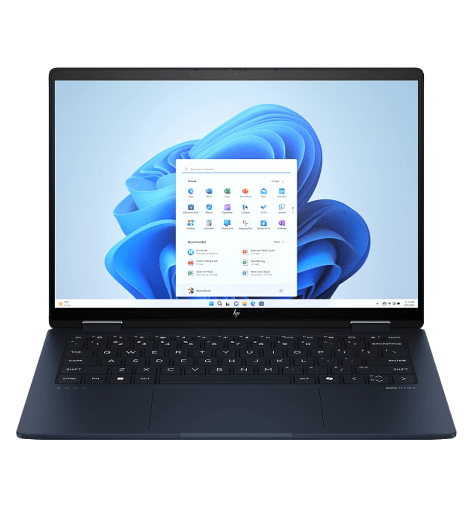 Ноутбук HP 14" (B9PC9EA) 14T_2.8K_OLED/U7-155U /16/1TB SSD/Intel Gr aphics /W11/Athmospheric Blue Envy