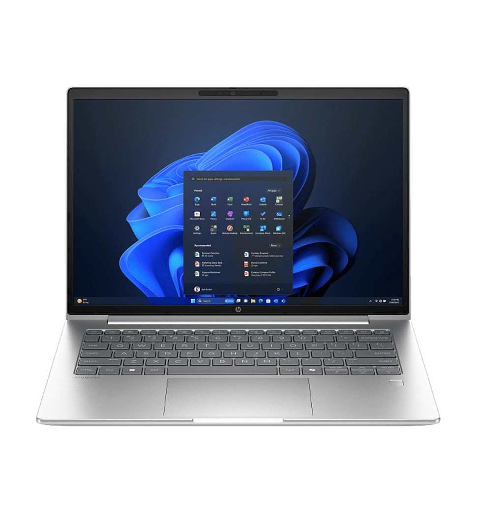 Ноутбук HP 14" (B9ZF8ET) 14I 2,2K VRR/R7 250/48 (2x24 DDR5)/1Tb/int  /WC/FP/DOS/BL/Silver HP ProBook