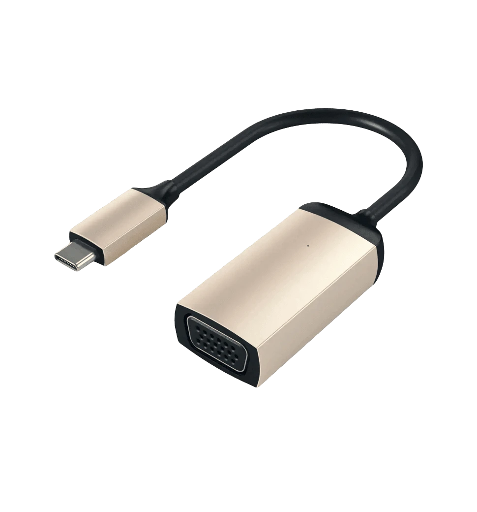 Переходник Satechi Type-C VGA Adapter Gold (ST-TCVGAG)