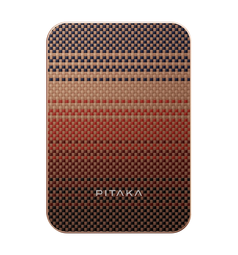 Pitaka Aramid Fiber Magnetic Power Bank Qi2 5 000mAh Sunset (PBQ2402)