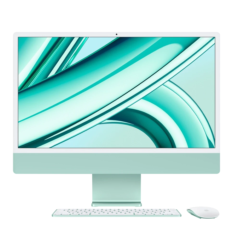 ПК iMac 24" Retina 4.5K/Apple M3/24GB/512GB/10GPU/Green 2023 (Z19H0001U)