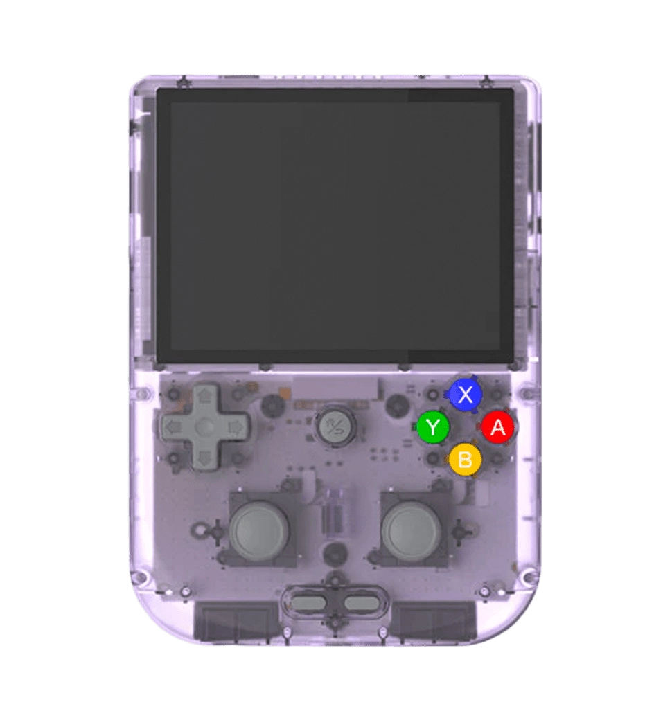 Портативна ігрова консоль ANBERNIC RG405V (transparent purple)