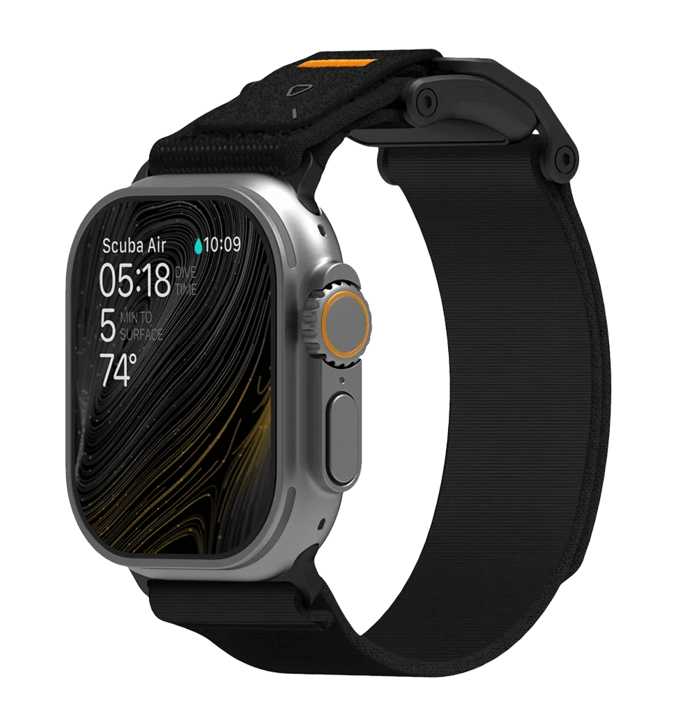 Ремешок AULUMU Stylish and Comfortable Watch Band for Apple Watch Ultra Black