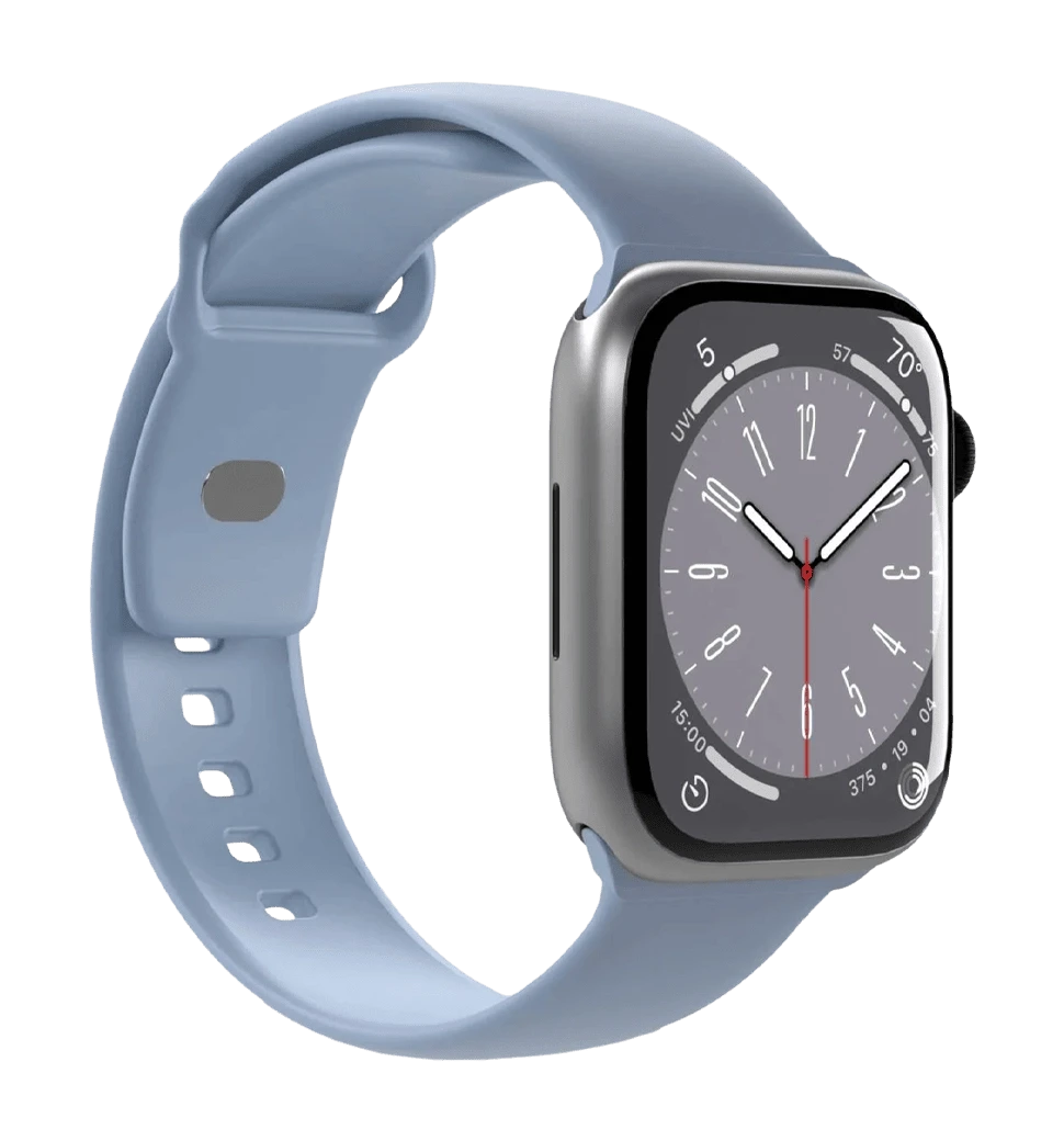 Ремешок для часов Puro "ICON" Silicone band Apple Watch 38–42mm SM & ML Light Blue PUICNAW40LBLUE
