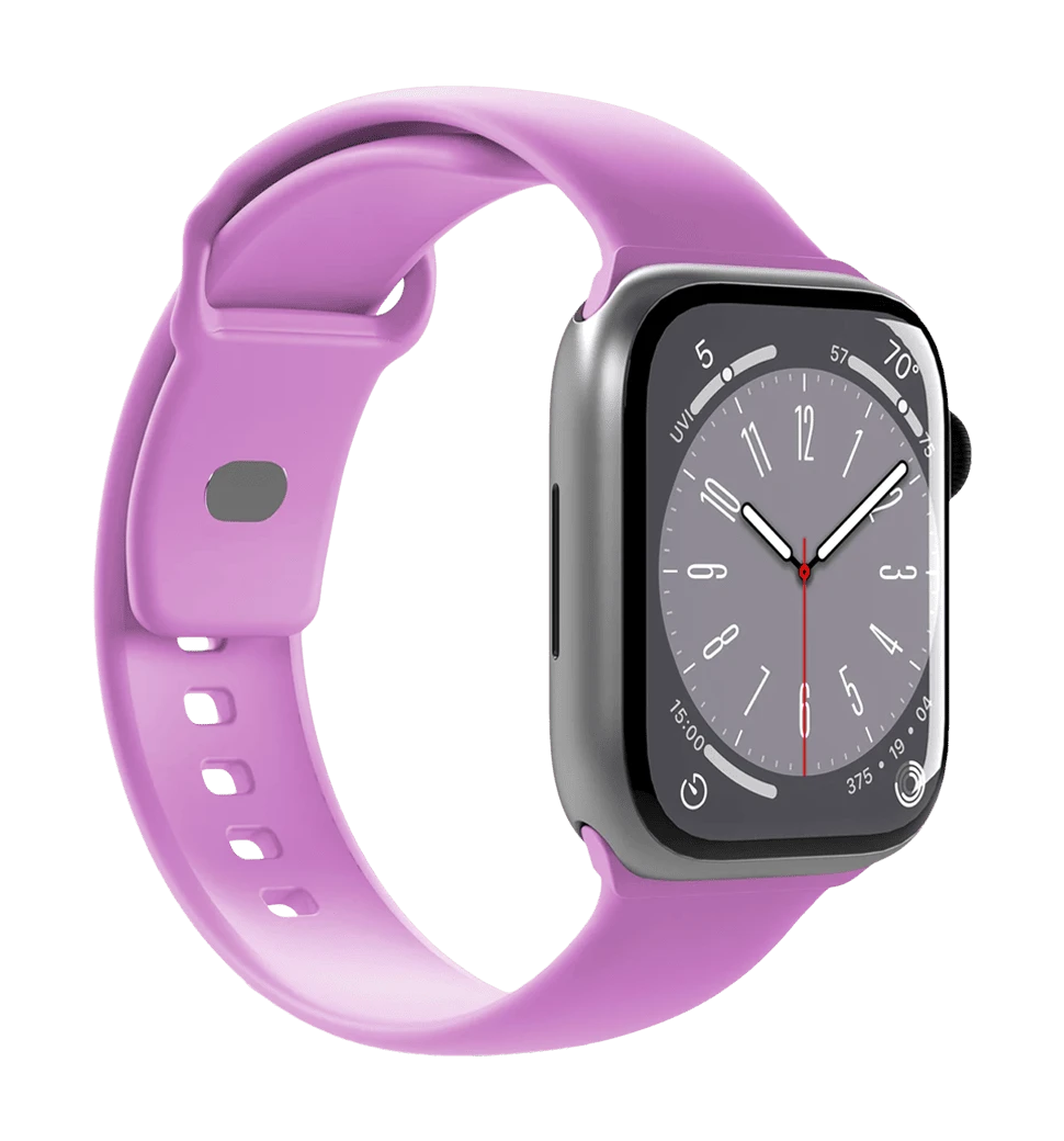 Ремешок для часов Puro "ICON" Silicone band Apple Watch 38–42mm SM & ML Pink PUICNAW40PINK