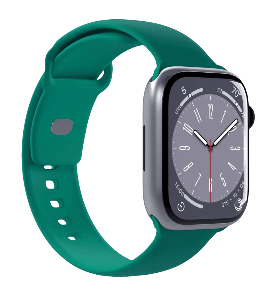 Ремешок для часов Puro "ICON" Silicone band Apple Watch 42-49mm SM & ML Dark Green PUICNAW44DKGRN