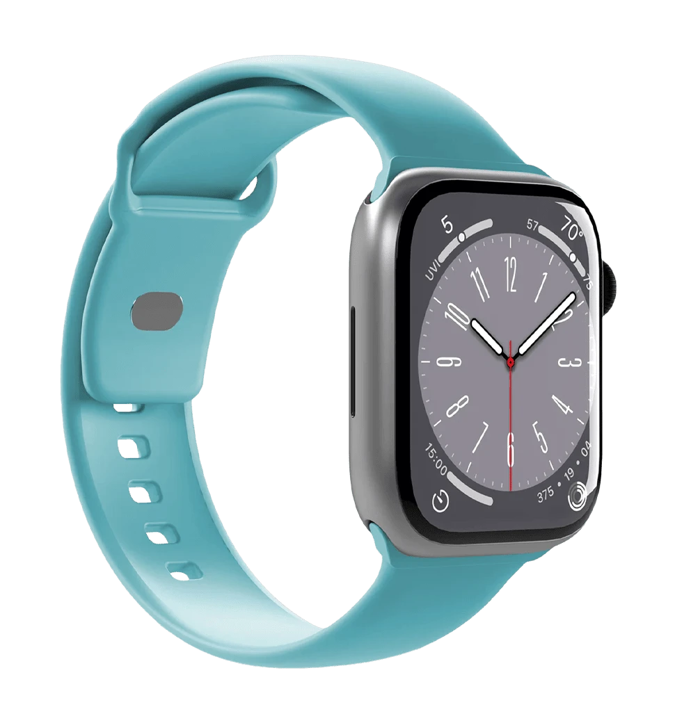 Ремінець для годинника Puro "ICON" silicone band Apple Watch 42-49mm SM & ML Green PUICNAW44GRN