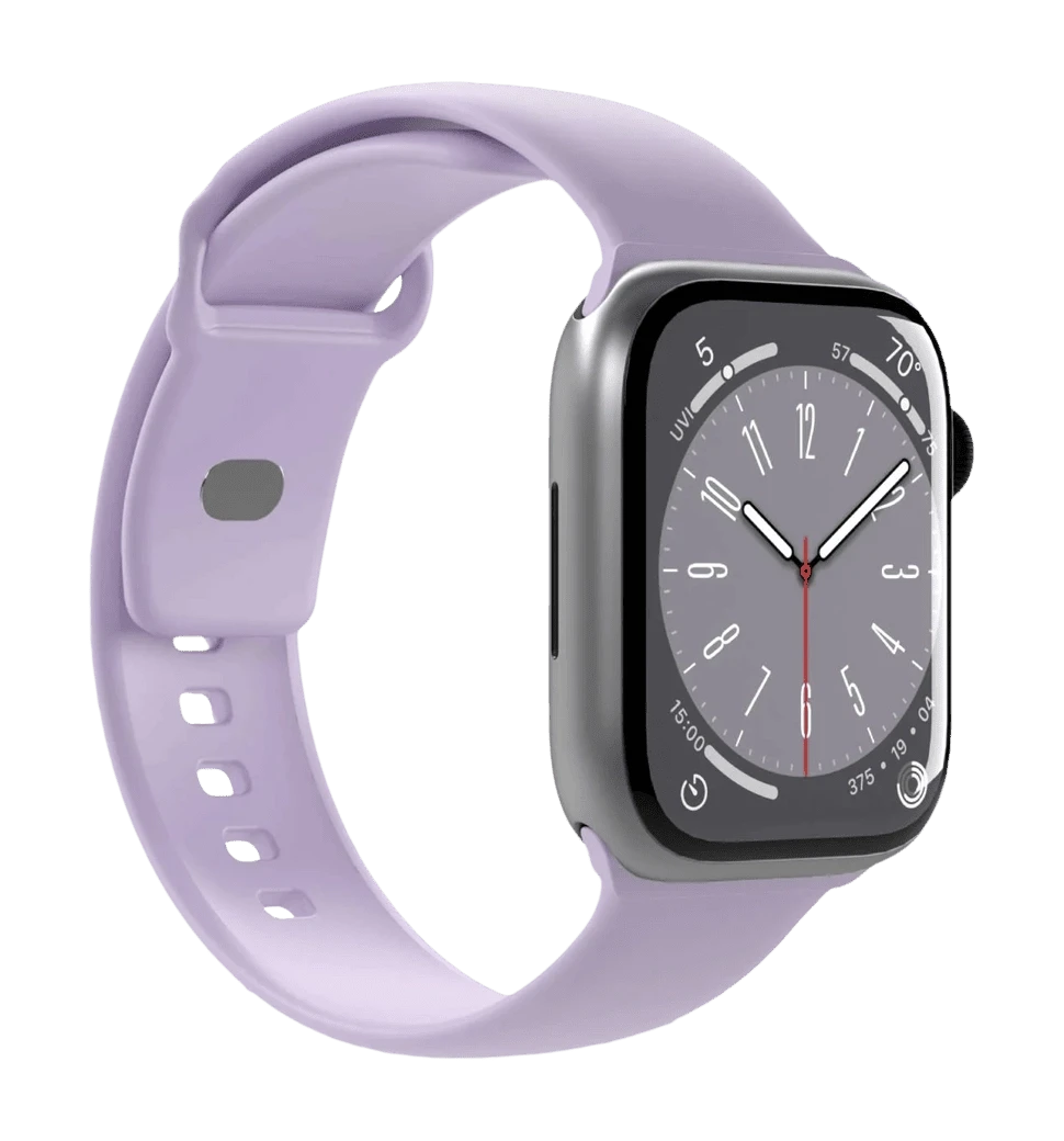 Ремешок для часов Puro "ICON" silicone band Apple Watch 42-49mm SM & ML Lavender PUICNAW44LVD