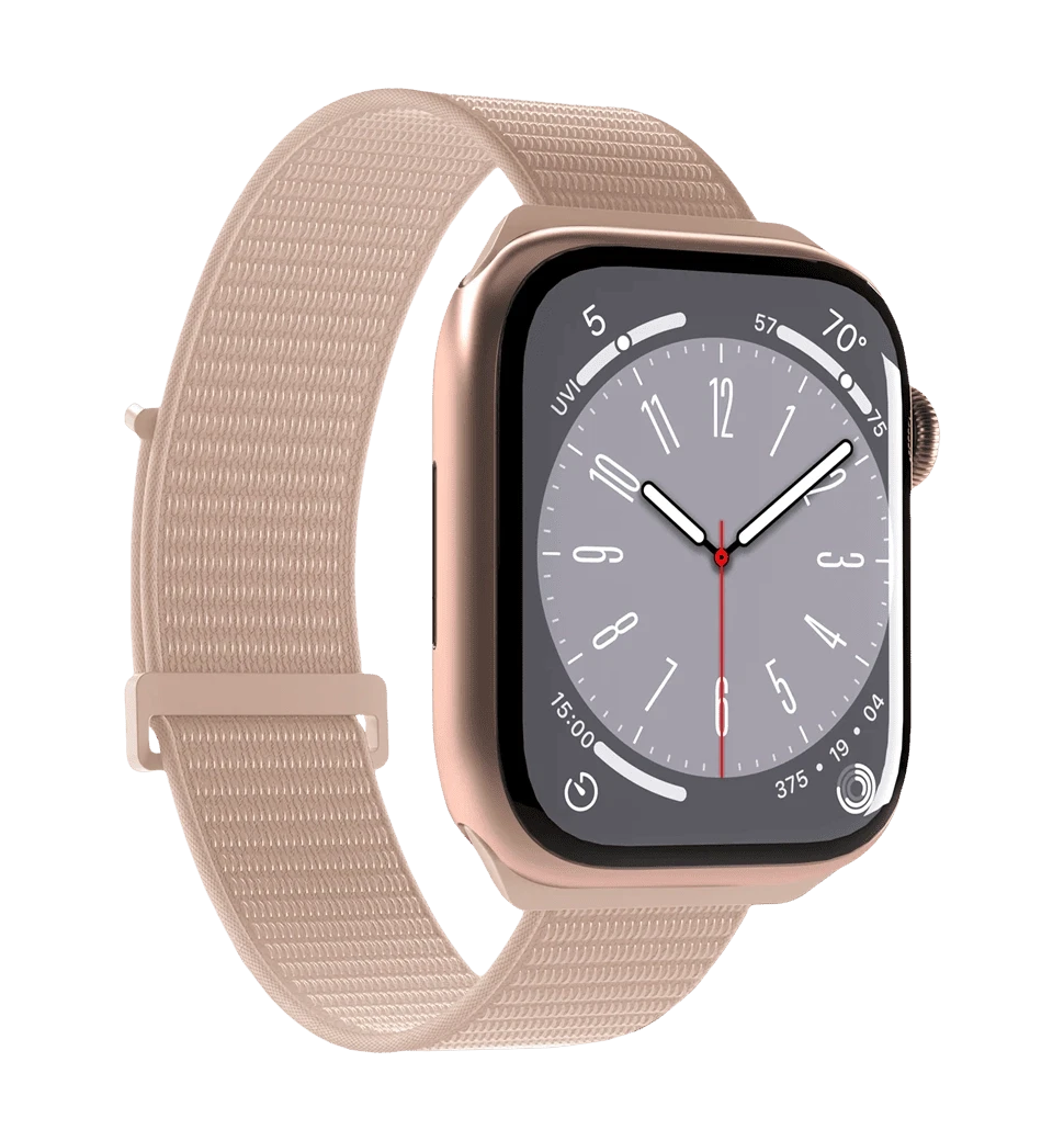 Ремешок для часов Puro "SPORT" nylon band Apple Watch 42-49mm, Beige PUSPORTAW44BEG