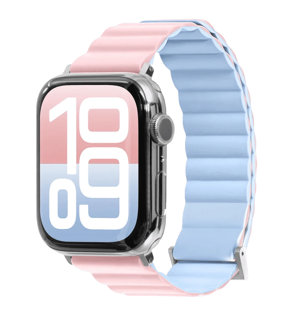 Ремешок LAUT NOVI SPORT Apple Watch  38/40/41 Candypink Babyblue (L_AWS_NS_CP)