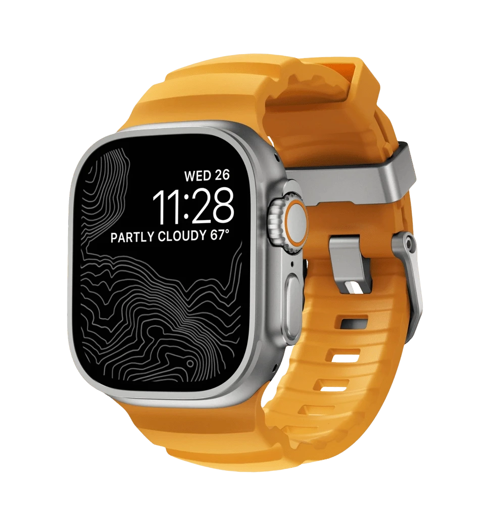 Ремешок Nomad Rocky Point Natural Titanium Hardware Sol 46mm/49mm (NM013602858)