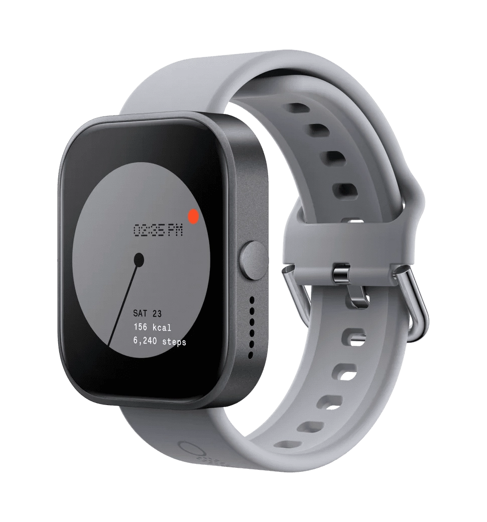 Смарт-годинник CMF by Nothing Watch Pro (D395) Dark Grey frame with Ash Grey strap