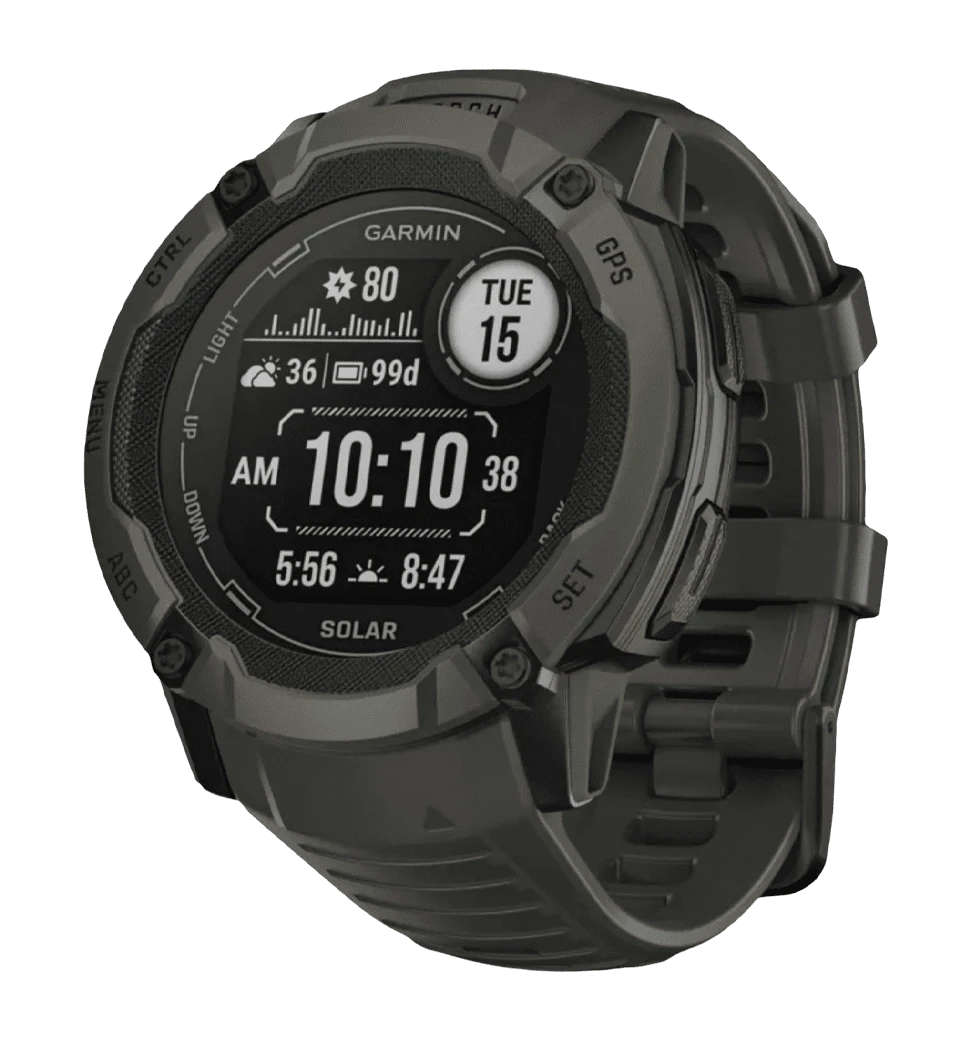 Смарт-часы Garmin Instinct 2X Solar Moss (010-02805-15/05) UA
