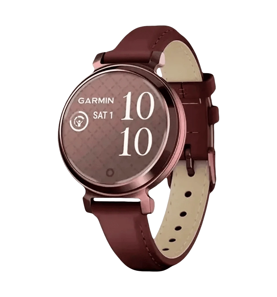 Смарт-часы Garmin Lily 2 Classic Dark Bronze with Mulberry Leather Band (010-02839-03/61) UA