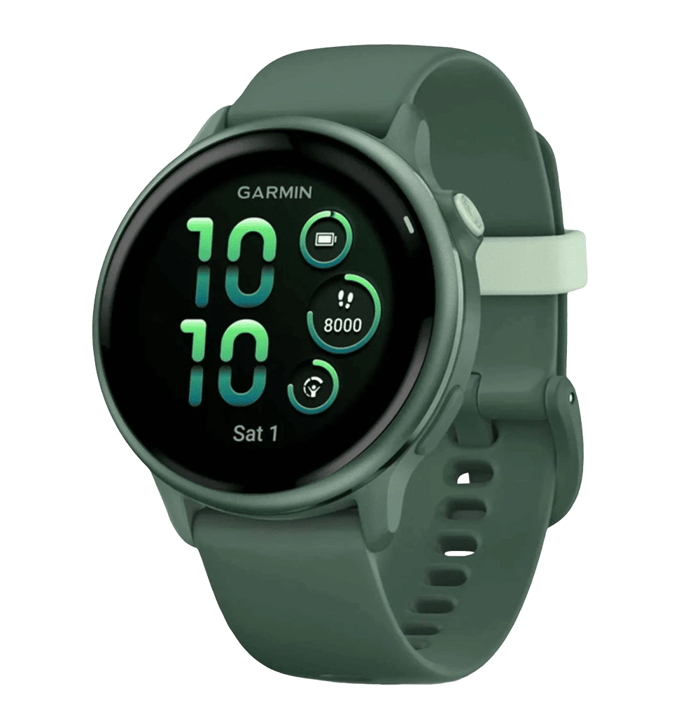 Смарт часы Garmin Vivoactive 6 Metallic Jasper Green with Jasper Green Band (010-02985-02)