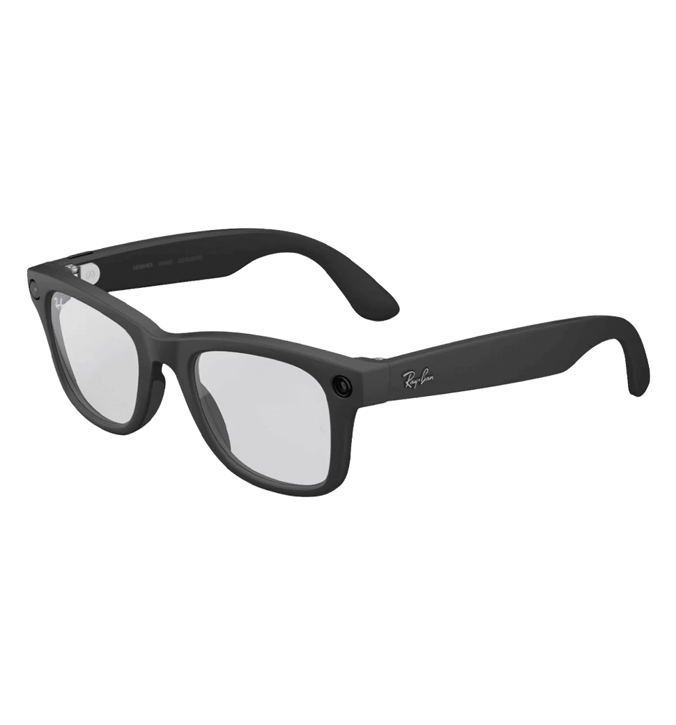 Смарт-окуляри Ray-Ban Meta Wayfarer [Gen2] Matte Black Frame/Clear to Grey Transitions Lenses (RW4012 601S1Z 50-22)