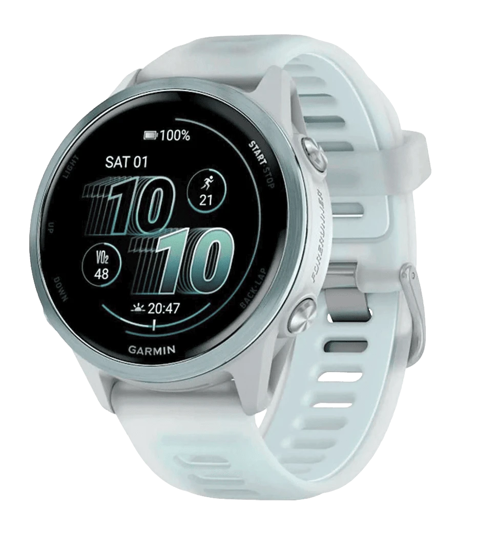 Garmin Forerunner 570  42mm Cloud Blue Aluminium with Translucent Whitestone/Cloud Blue Band (010-02970-01-UA)