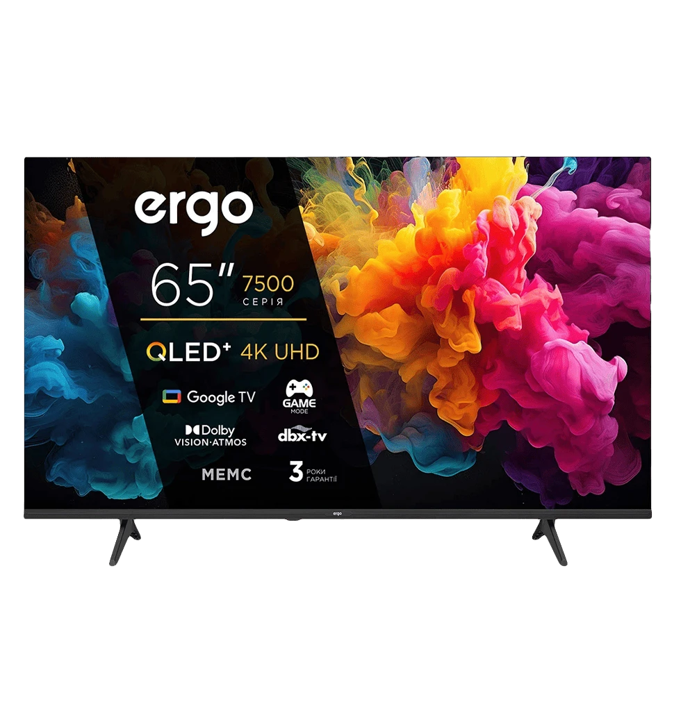 Телевізор ERGO 65JUQ7500 рідкокристалічний