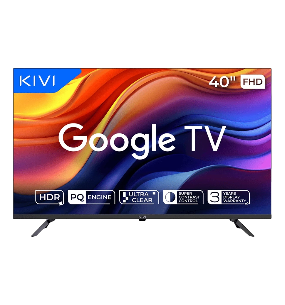 Телевізор KIVI 40", FHD, Google TV  40F800KB