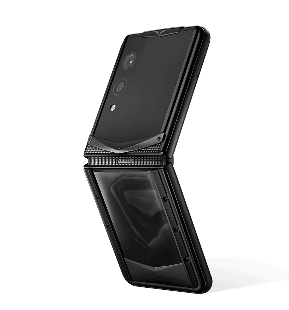 Vertu Quantum Flip Cyber – Celestial Dark (Agate Exclusive Package)