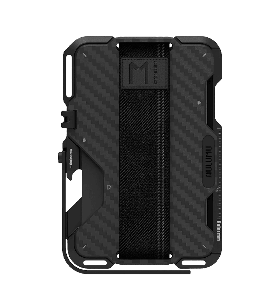 Холдер AULUMU G03 Metal Wallet-Carbon fiber Black (UA-G03-CF)
