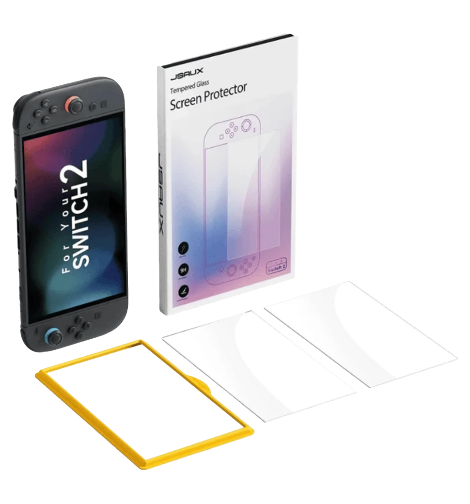 Захисне скло JSAUX GP0123 глянцеве 2 шт для Nintendo Switch 2