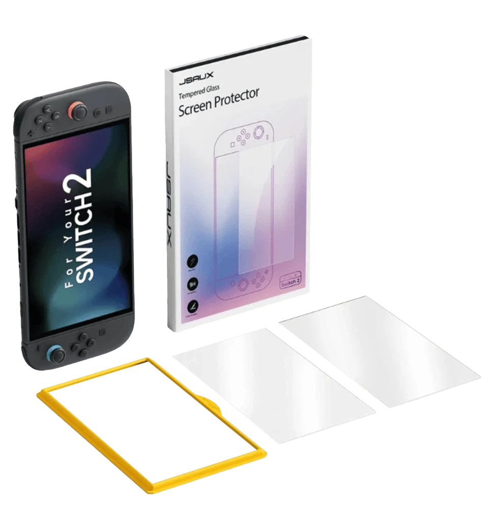 Защитное стекло JSAUX GP0124 антибликовое (матовое) 2 шт для Nintendo Switch 2