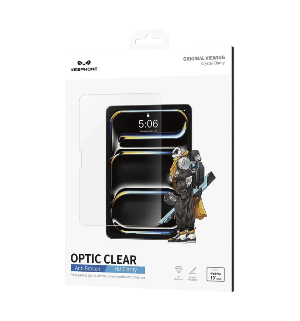 Захисне скло Keephone IPG-01 clear glass iPad Pro 13" (2024) (KPOPT24PRO13)